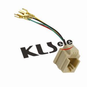 Kablet Modular Jack 623K Elfenben KLS12-201-6P4C / KLS12-201-6P2C